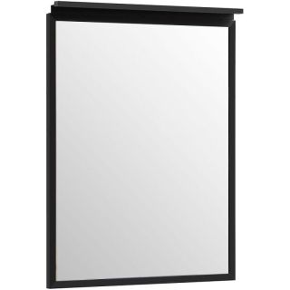 Зеркало Allen Brau Priority 1.31013.BB с подсветкой Черный браш