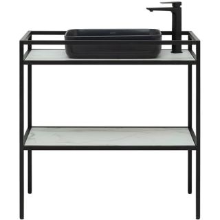 Консоль под раковину Allen Brau Liberty 90 1.33004.BB черный браш