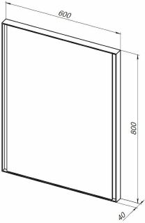 Зеркало Allen Brau Infinity 1.21018.BL Черное