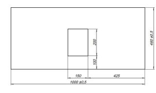 Столешница под раковину Allen Brau Infinity 100 1.21012.B Бежевая