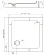 Поддон для душа Veconi Tezeo TZ-52 80x80см белый