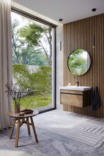 Подвесная тумба под раковину Aqwella Urban URB0108DB 80 см