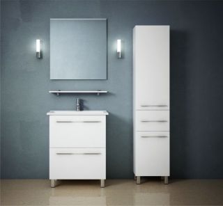 Пенал Corozo Мирэль 60см белый SD-00000400