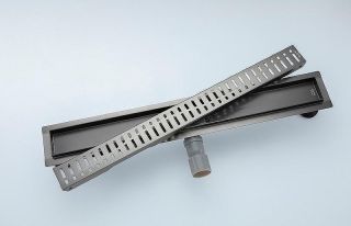 Душевой лоток Gappo G86007-39 60 см оружейная сталь