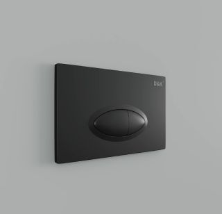 Клавиша смыва DQ Rhein Marx DB1399025 Черная матовая