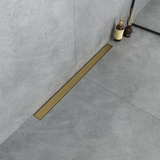 Душевой лоток Boheme Premium Linear 982-80-MG 80см золото матовое