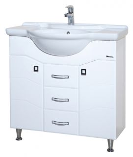 Тумба под раковину Bellezza Джулия 85см белый 00000010099