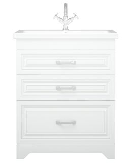 Тумба под раковину Corozo Каролина Z3 70см белый  SD-00000923