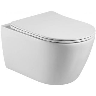 Унитаз Hansmann keramik Round Tornado УНИ0010 подвесной с сиденьем Микролифт