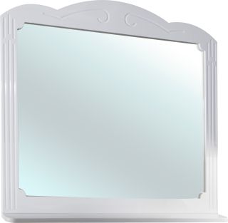 Зеркало Bellezza Кантри 75см белый 00000006169