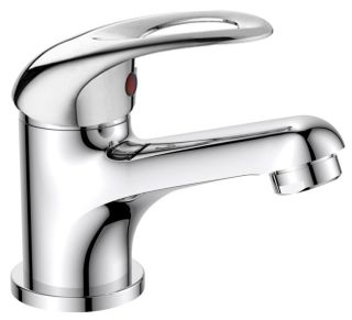 Смеситель для раковины Haiba HB1015 хром