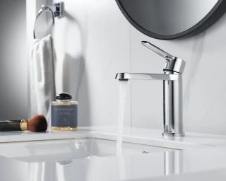 Смеситель для раковины Maretti Foro FR32RF328, хром