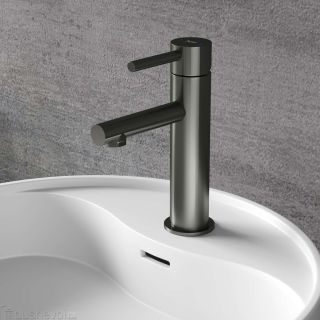 Смеситель для раковины NT Bagno Arino NT2201 серый матовый