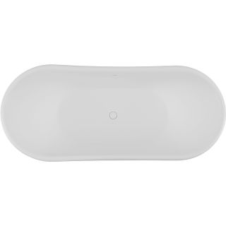 Ванна из искусственного камня Allen Brau Krion 170x75 2.35004.21 Белая матовая без гидромассажа