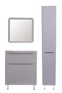 Тумба под раковину Style Line Бергамо СС-00002312 мини 70 Люкс антискрейтч Plus 70 см