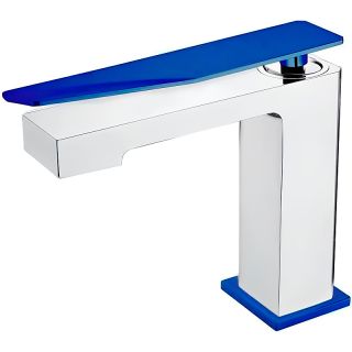 Смеситель для раковины Boheme Q 141-CRUW.2 хром/синий