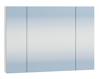 Зеркальный шкаф СанТа Аврора 700349 90см белый