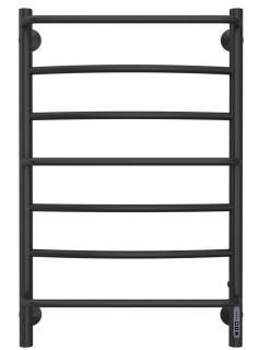 Электрический полотенцесушитель Larusso Евромикс П7 50x80см чёрный матовый 4670078536488