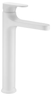 Смеситель для накладной раковины Boheme Spectre белый 452-MW