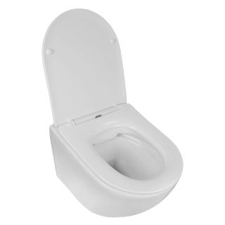 Унитаз подвесной Azario Grado AZ-0046 безободковый с быстросъемным сидением микролифт