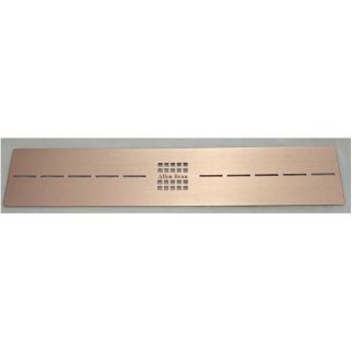 Накладка для сифона Allen Brau Infinity 8.210N3-60 браш. медь 120х80