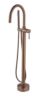 Напольный смеситель для ванны Boheme Uno 469-BRB брашированная бронза