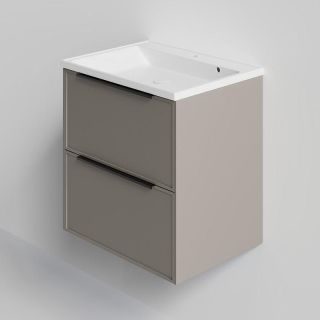 Тумба под раковину La Fenice Simpla FNC-01-SIM-C-60-2 Бежевая матовая 60 см