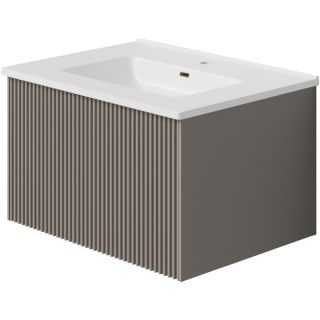 Тумба под раковину La Fenice Terra FNC-01-TER-C-60 бежевая матовая 60 см