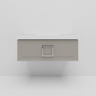 Тумба под раковину La Fenice Cubo FNC-01-CUB-C-100 Бежевая матовая 100 см