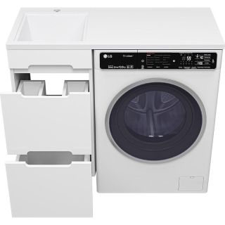 Напольная тумба под раковину Misty Байкал 100 L УТ000014749 39 см белый