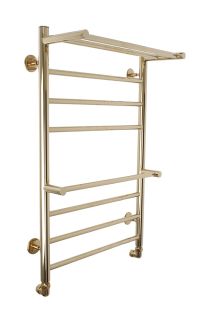 Полотенцесушитель водяной Domoterm Медея П8 500x800 с двумя полками золото