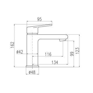 Смеситель для раковины Rav Slezak Colorado CO128.5Z золото