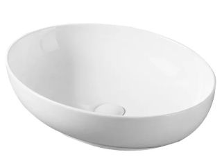 Раковина накладная SantiLine SL-1104 51см белый