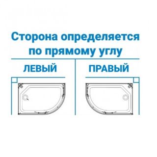 Поддон для душа Triton ПД18 Щ0000038231 120х80 левый