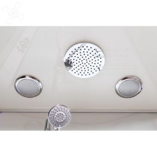 Душевая кабина Deto А01 LED с кнопкой 100х100х220 см