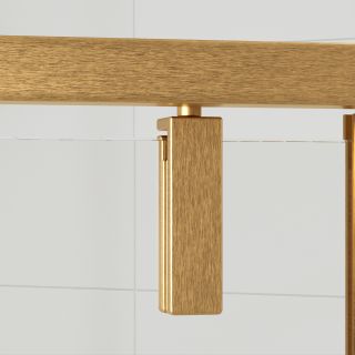 Душевой уголок RGW HO-088Gb 350608899-16 90x90 см брашированное золото