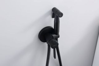 Гигиенический душ со смесителем Splenka S221.52.06 чёрный