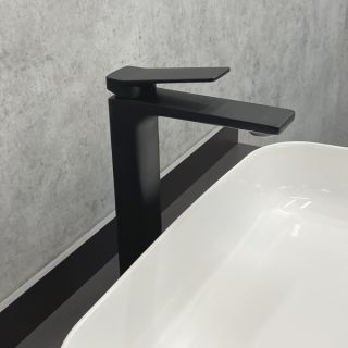 Смеситель для раковины Comforty чёрный матовый FC071B-CMT