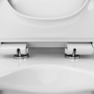 Унитаз напольный AM.PM Func C8F8900SC безободковый с сиденьем микролифт белый