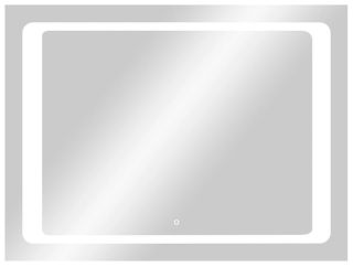 Зеркало с подсветкой Continent Quattro ЗЛП572 с сенсорным выключателем 80см