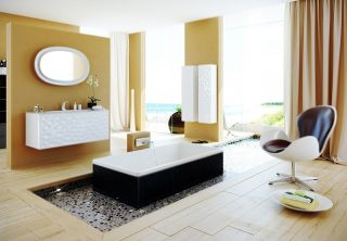 Подвесная тумба под раковину Clarberg Dune DUN0112 120см белый