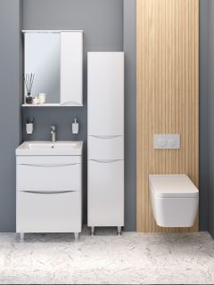 Зеркальный шкаф Runo правый Афина 60 (00-00001171)