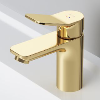 Смеситель для раковины AM.PM  X-Joy F85A02199 золото