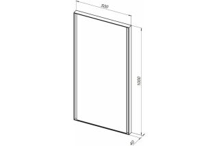 Зеркало Allen Brau Infinity 1.21021.BL Черное