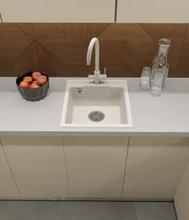 Мойка кухонная GranFest URBAN 644 серый