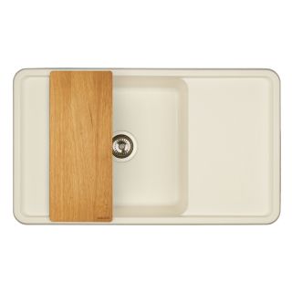 Мойка кухонная Акватон Беллис 87см жемчуг 1A724832BS240