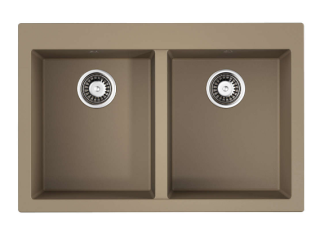 Мойка кухонная Omoikiri Bosen 80-2-CH шампань