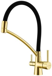 Смеситель для кухни Paulmark Siegen Si213111-G золото
