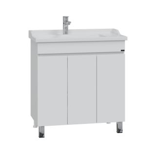Напольная тумба под раковину Санта Марс 700231 80 см белый