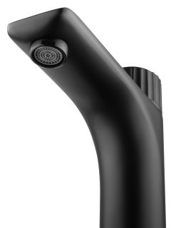 Смеситель для раковины Wonzon & Woghand Click WW-A40412-MB чёрный матовый